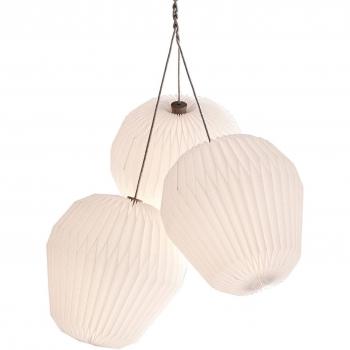 LE KLINT 3-Bulb Floral Pendant Ø 80 cm