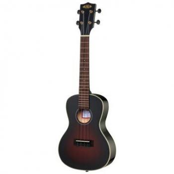 Kala Flame Maple Tobacco Burst Concert Ukulele – Model KA-FMTB-C
