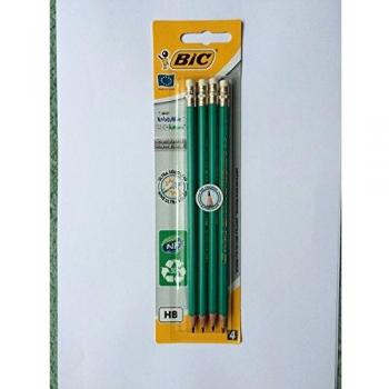 Crayon à papier BIC résine tête gomme mine HB