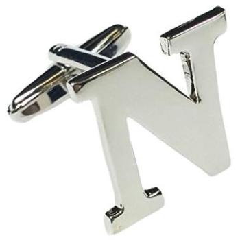 Charles William Silver Initial “C” Cufflinks – Mix & Match Kit (Size N)