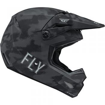 Casco FLY Racing Kinetic S.E. Tactic Camo-Grigio per Bambini