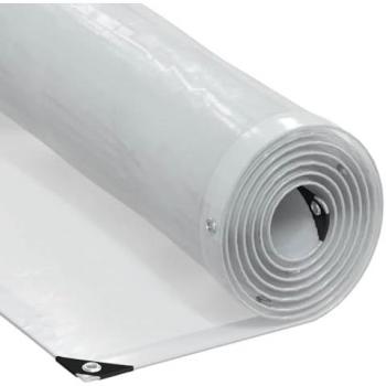 Bâche polyéthylène transparente 5x8 m avec œillets
