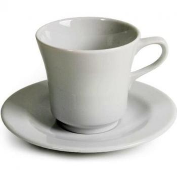 Elegant 230 ML Porcelain Teacups & Saucers – Royal Brand, 6‑Set