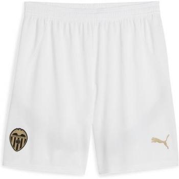 Shorts Réplica Valencia CF 24/25 Hombre PUMA Blanco Negro XL