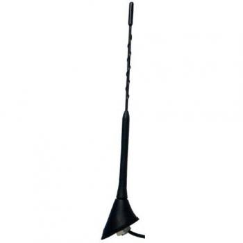 PHONOCAR Antenna fissa per tetto nera per Fiat Panda