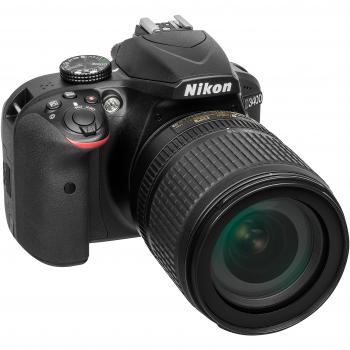Nikon D3400 Fotocamera Digitale Reflex con Obiettivo Nikkor AF-S 18/105VR