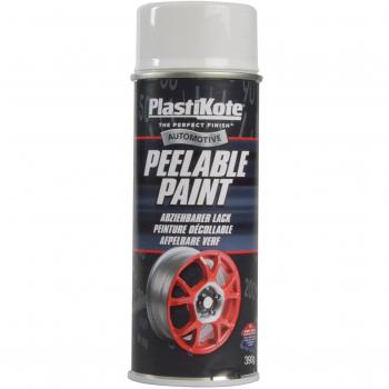 Plastikote 116003 Enamel Peelable Finish White Gloss 400ml