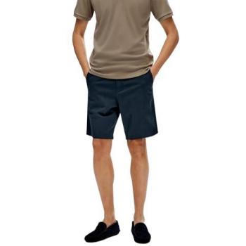 Selected Homme Chino-Shorts in Marineblau