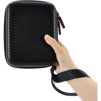 Carbon Fiber Pattern Portable Case for D-JI MAVIC AIR 2 Remote Control