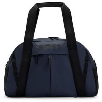 BOSS Sac de Voyage Unisexe Bleu Foncé