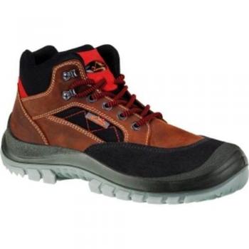 Stivali Sherpa Safety 38 Marrone/rosso EN20345 Nabuk