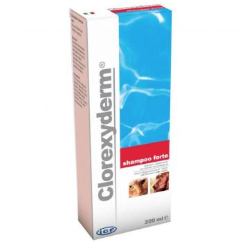 Clorexyderm Shampoo Forte Disinfettante Cani e Gatti 200 ml