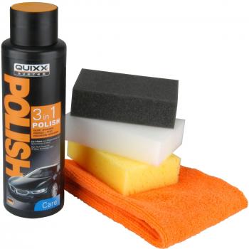 Quixx 3in1 Polish Lack Metall Plastik Politur 50256 Lackpolitur Reiniger KFZ
