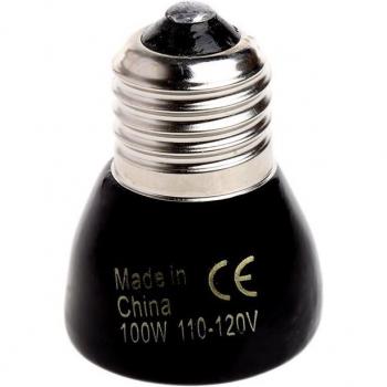 Lampe réchauffante infrarouge longue distance en céramique, dos direct, pour animaux exotiques