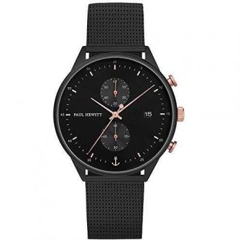 PAUL HEWITT Men's and Women's Black Dial Chronograph