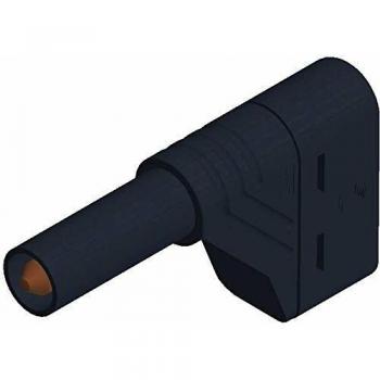 SKS Hirschmann LAS S W Spina a lamelle di sicurezza angolata Ø perno 4 mm Nero 1 pz