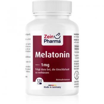 ZeinPharma Melatonin 1 mg – 120 Kapseln, leichte Entspannung