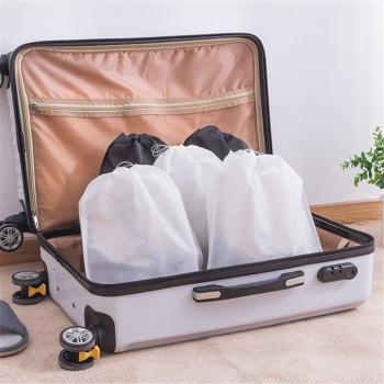 100pcs Non Woven Fabric Shoe Storage Drawstring Bags
