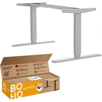 Bureau BO HO Homedesk Blanc – Hauteur Automatique à Trois Mémoires