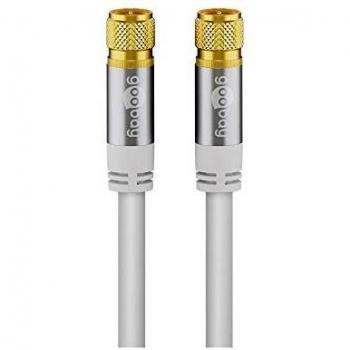 Cavo SAT Antenna Goobay 135 dB 4x Schermato