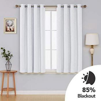 Deconovo Energy Saving Thermal Insulated Eyelet Curtains