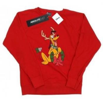 Damen Pullover mit Pluto & Rentier