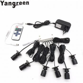 12pcs 1.5W LED Lighting Bulbs with RF Remote