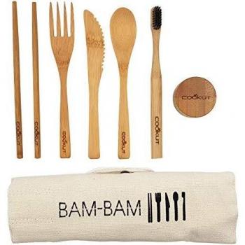 Set de vaisselle en bambou COOKUT