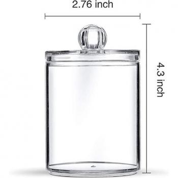 Acrylic Medicine Box – Clear 10 oz Bathroom Accessory