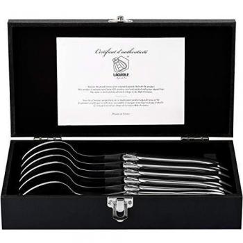 Set di Posate Laguiole Style de Vie Lepels 6 pezzi – Acciaio Inossidabile e Argento