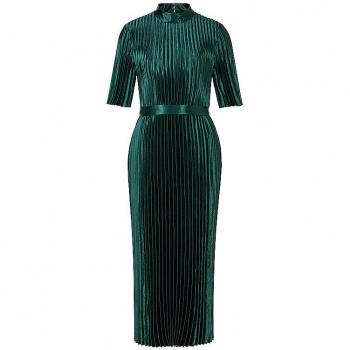 Marc Cain Maxikleid für Damen | Farbe: Grün, Größe 40