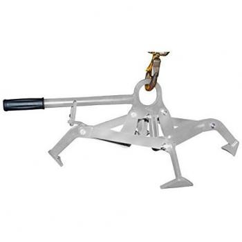 Pince à fût 4P‑D120, 9 kg, en acier galvanisé