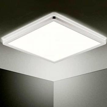 LED Bathroom Ceiling Fixture, 18W, 5000K – Daylight White
