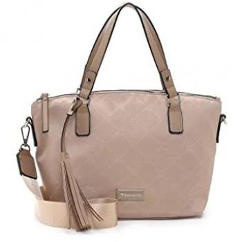 Tamaris Shopper Handtasche Lisa Print taupe