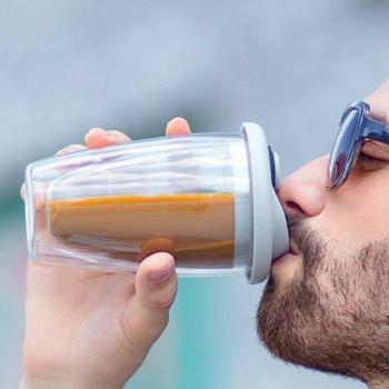 Double Layer Glass Thermos