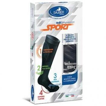 Calza Atletica Sauber Nera Taglia XL