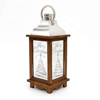 Holiday Wooden Lantern for Xmas Parties – Multi‑Color Option