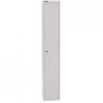 Bisley Locker Steel 1-Door W305xD305xH1802mm Goose Grey