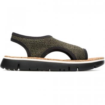 TrailTrek Green Cotton Slides – Women’s 40 (Black)