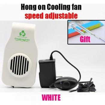 ADA Style Mini Aquarium Cooling Fan with Glass Thermometer