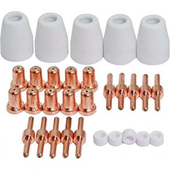 30-Piece Consumables Kit for PT-31 LG-40 Plasma Cutter