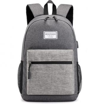 15.6-Inch Business Backpack for Men and Women, Waterproof Polyester