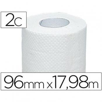Papel higiénico Olímpic 2 capas 96,3 mm ancho x 17,98 m largo paquete de 4 rollos