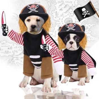 Funny Pirate Dress for Dogs and Cats