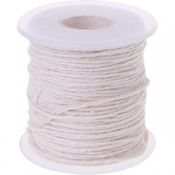 Bobina de Núcleo Trenzado 61 m – Velas Artesanales DIY