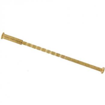 Vis de reliure laiton poli 4x90 avec douille 4x22