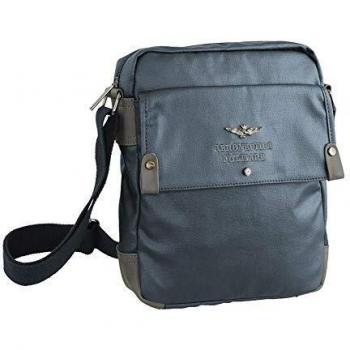 Tracolla Media in Canvas Blu Uomo Aeronautica Militare
