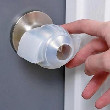 Glow-in-the-Dark Door Handle Grip