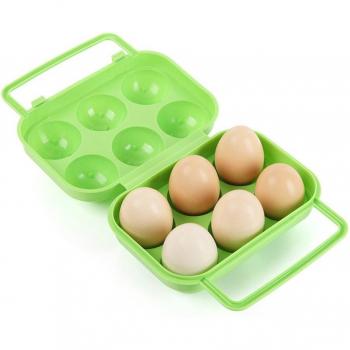 Portable Egg Organizer for 6 Eggs