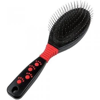 Ferribiella Spazzola per Cani Large con Punte in Ferro